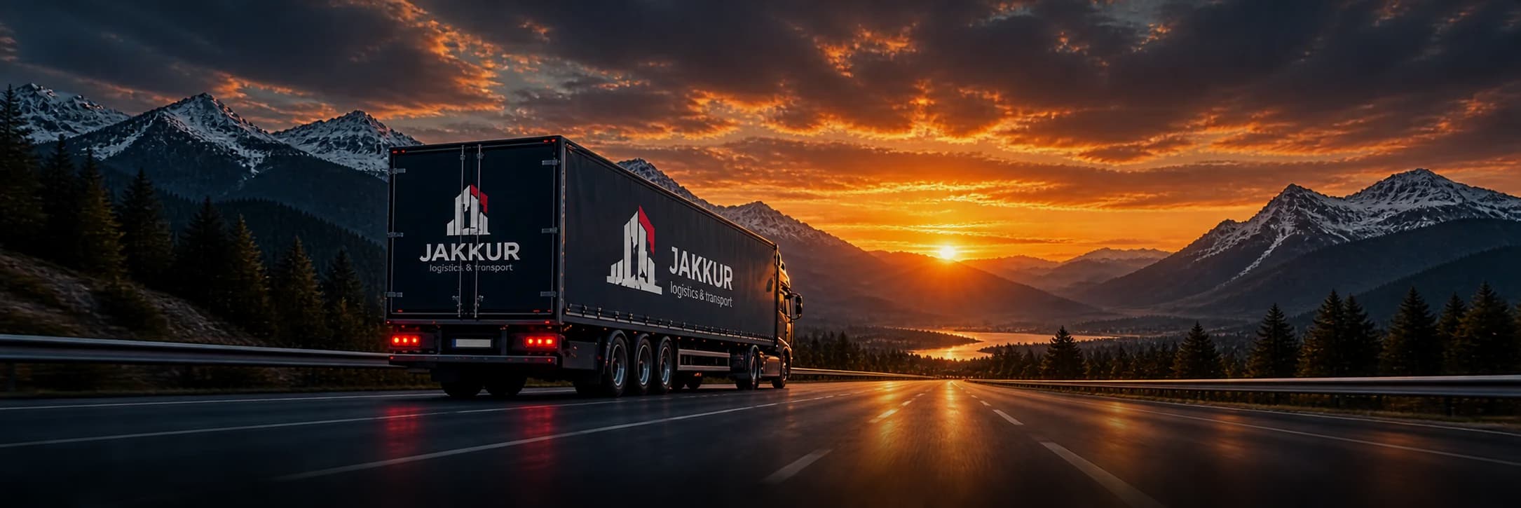 Jakkur Truck on Highway